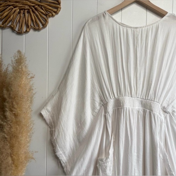 Free People White Gauze Bohemian Romper - Picture 1 of 6